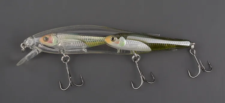 Воблер LiveTarget Emerald Shiner Juv. BB (jerkbait) 115мм,18г,сусп.,0,9-1,2м, pearl/olive EBB115S801