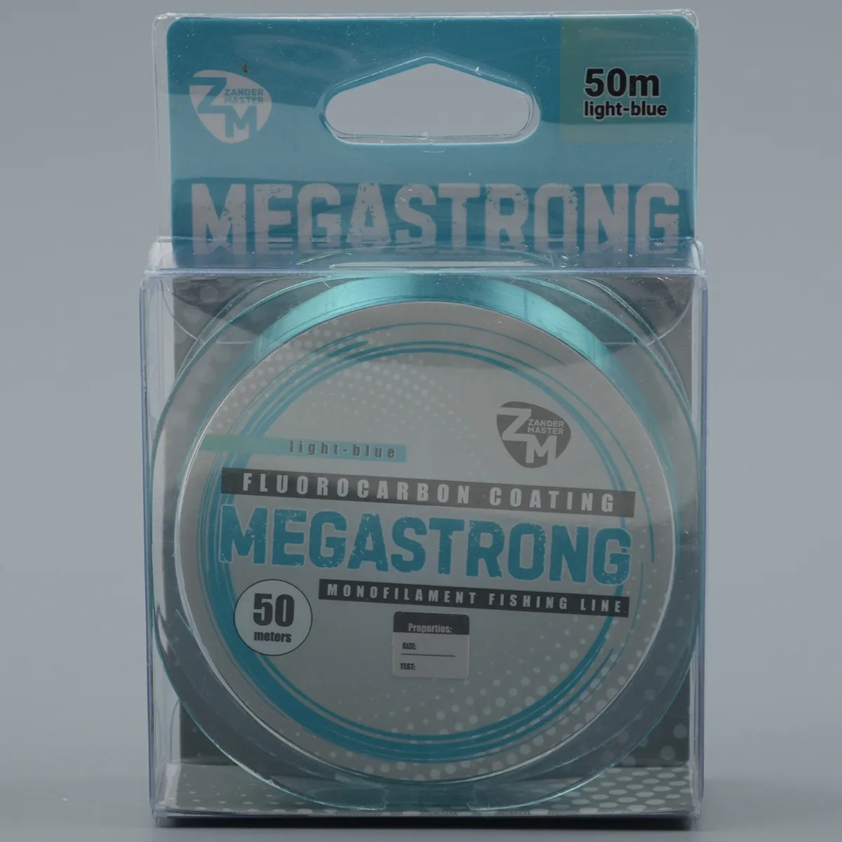 Леска Zander Master Megastrong 50м голубая 0,203