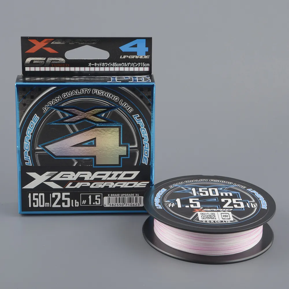 Шнур плетёный Ygk X-Braid Upgrade X4 150m #1.5/25 lb Color Mix