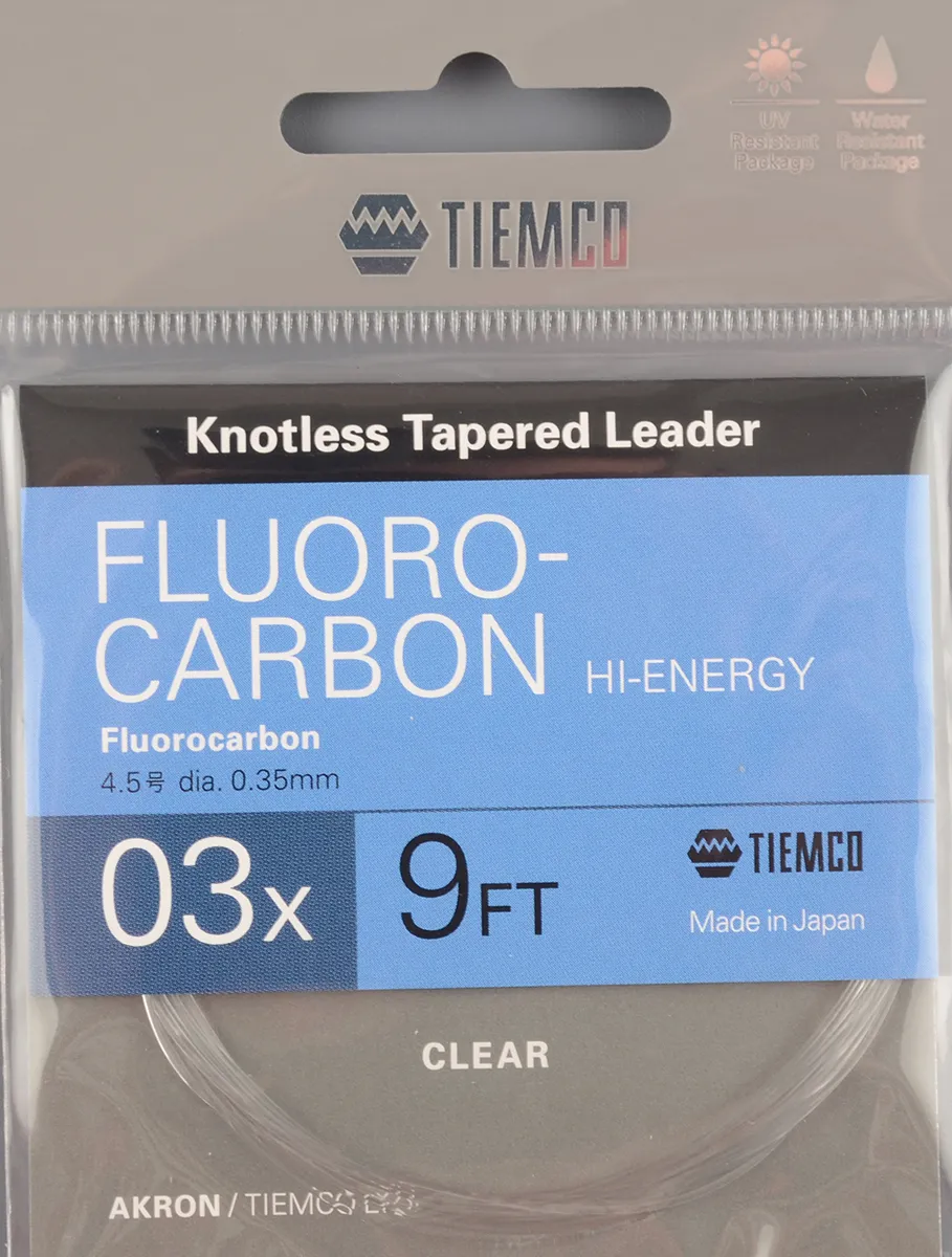 Подлесок флюорокарбон Tiemco Leader Hi-Energy 9ft 3x