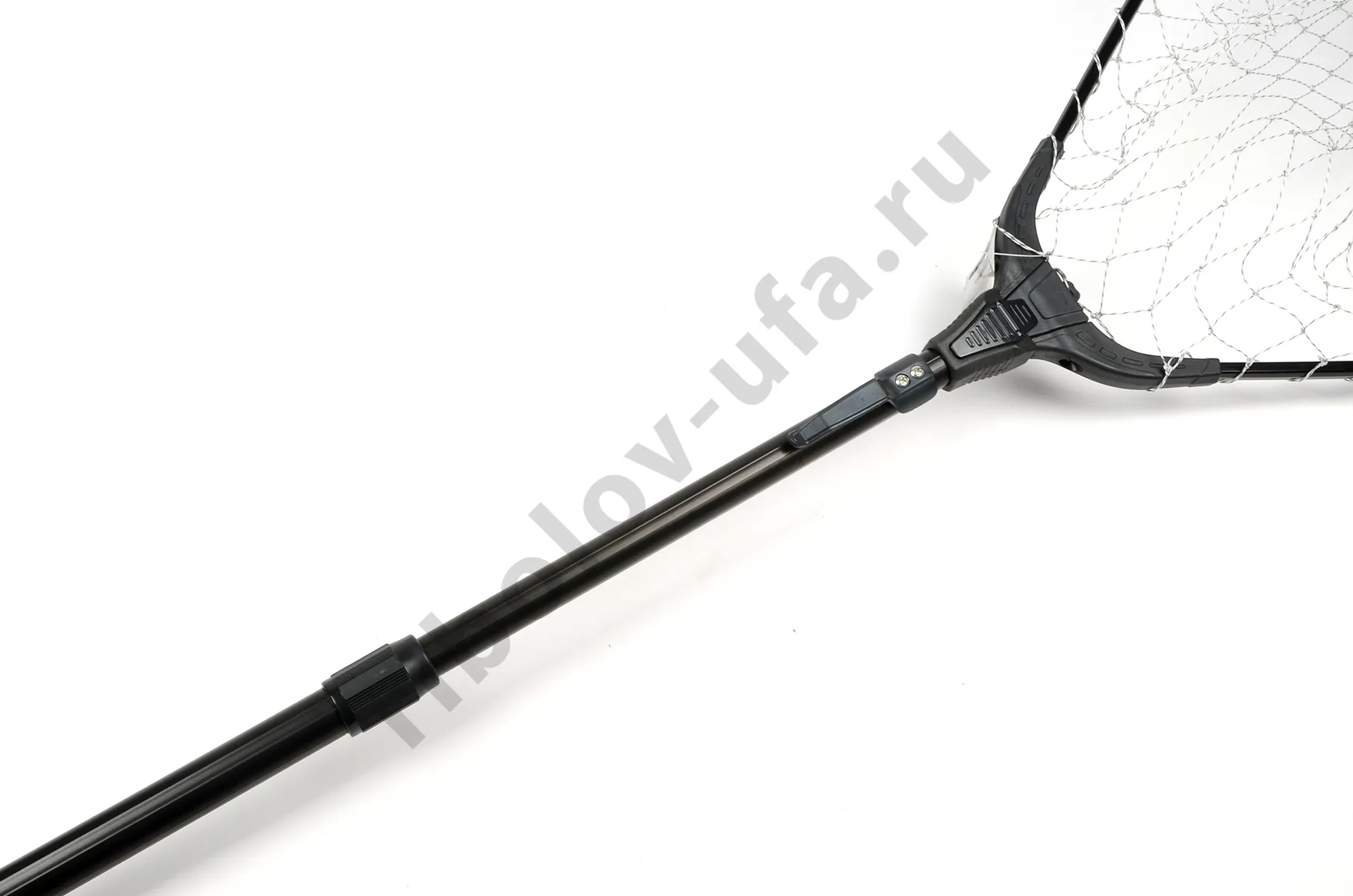 Подсачек Grfish телескоп. Delux,  2,1м, 70х70см, тен. корд, ячейка 30мм