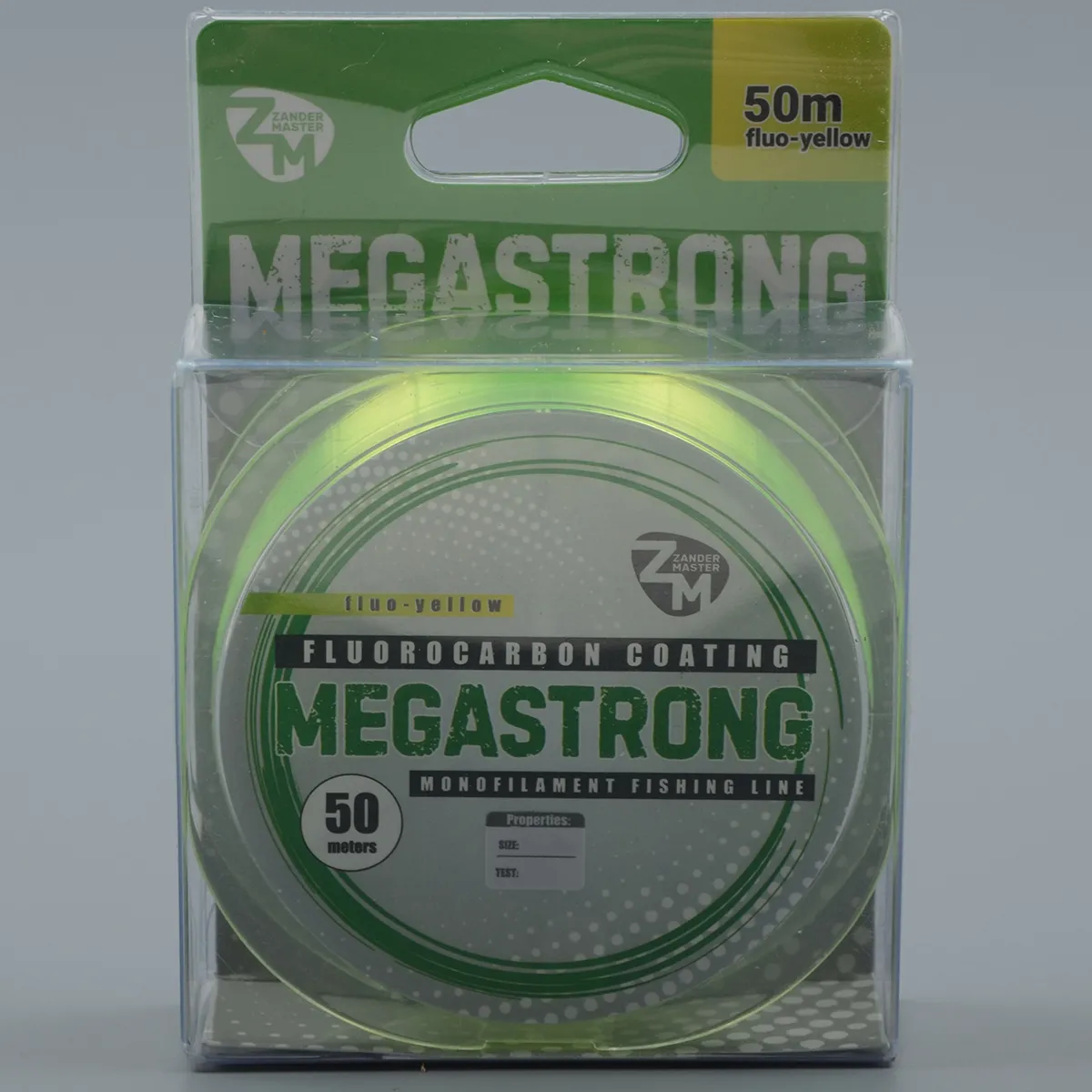 Леска Zander Master Megastrong 50м желтая 0,105