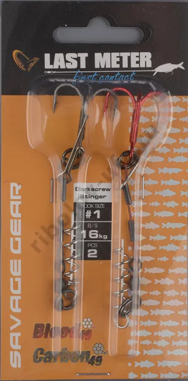 Оснастка Savage Gear Carbon49 Corkscrew 1