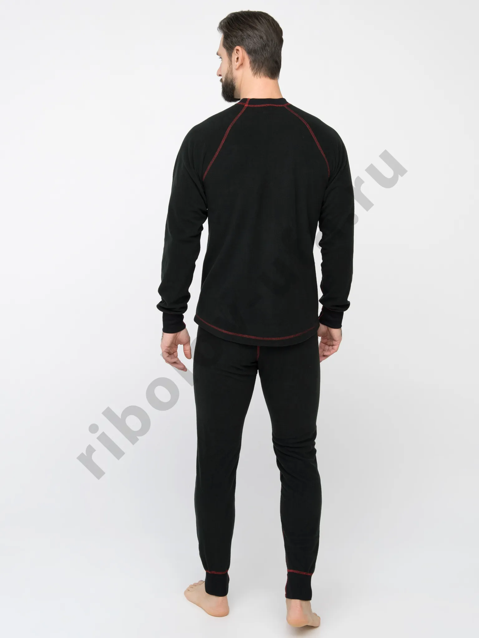 Нижний слой Huntsman Thermoline цв.Черный, ткань Флис р. 46-48 рост M