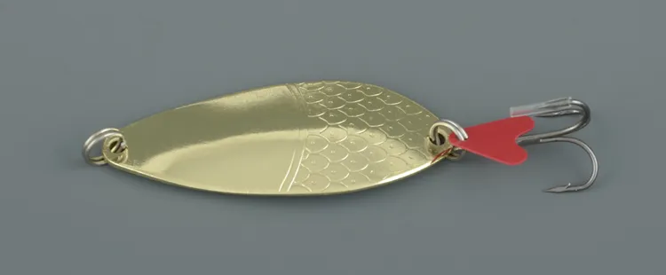 Блесна колеб. Kasatka 14гр. Gold-002  SF04-33