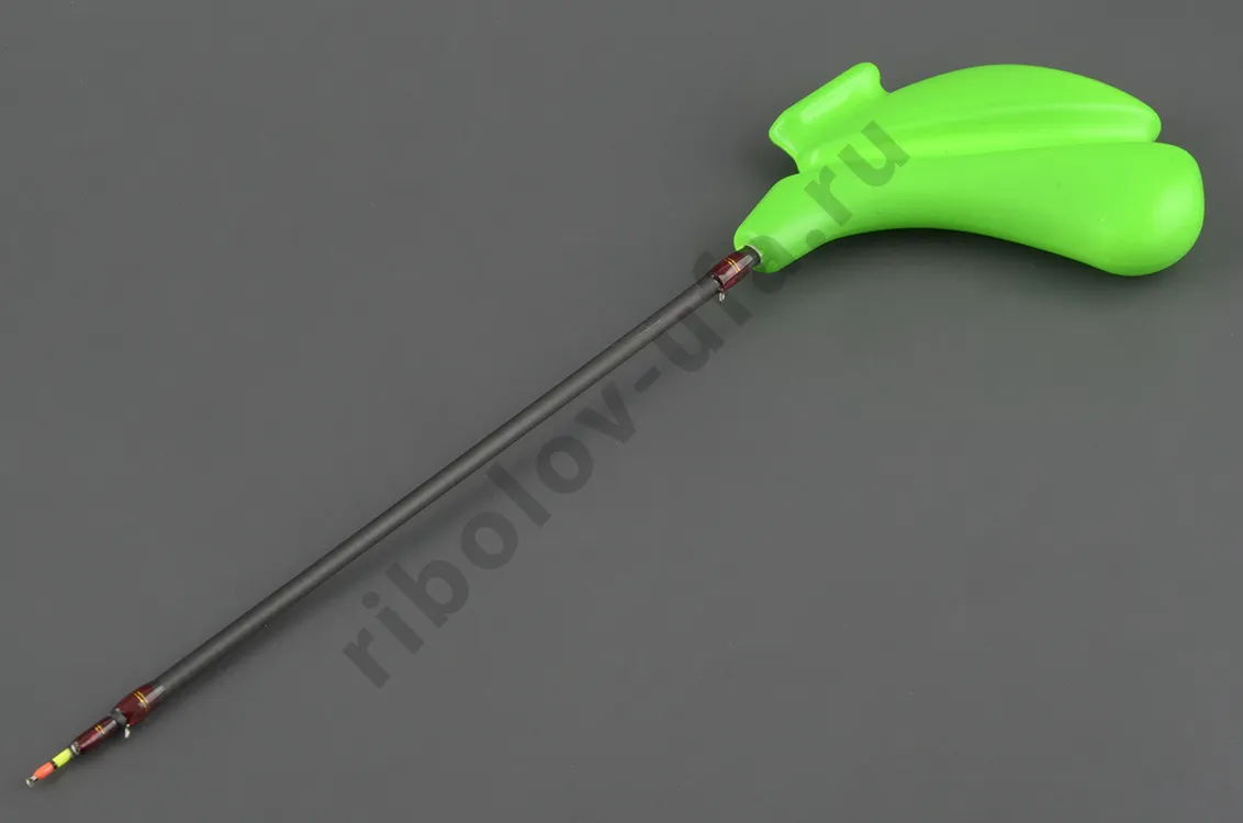 Удочка зимняя Bravo Fishing HLTC-3-G зеленая (хлыст Hi-Carbon)