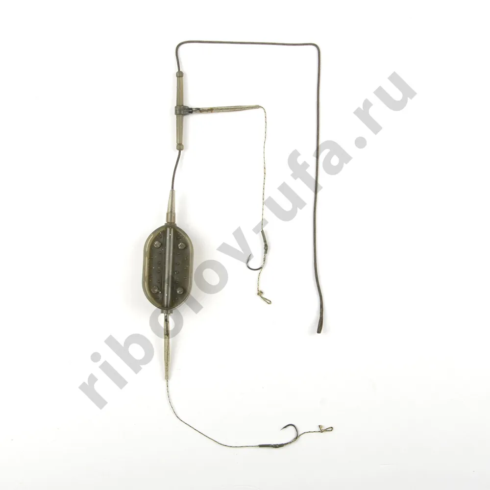 Монтаж карповый Orange #44 Boat Flat Metod Leadcore, для бойла 50гр
