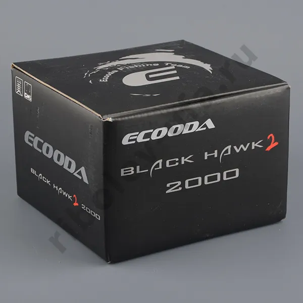 Катушка безынерц. Ecooda Black Hawk II 2000 (10BB+1RB.алюмин. корп.,5.1:1, 265g 0.235-150m)