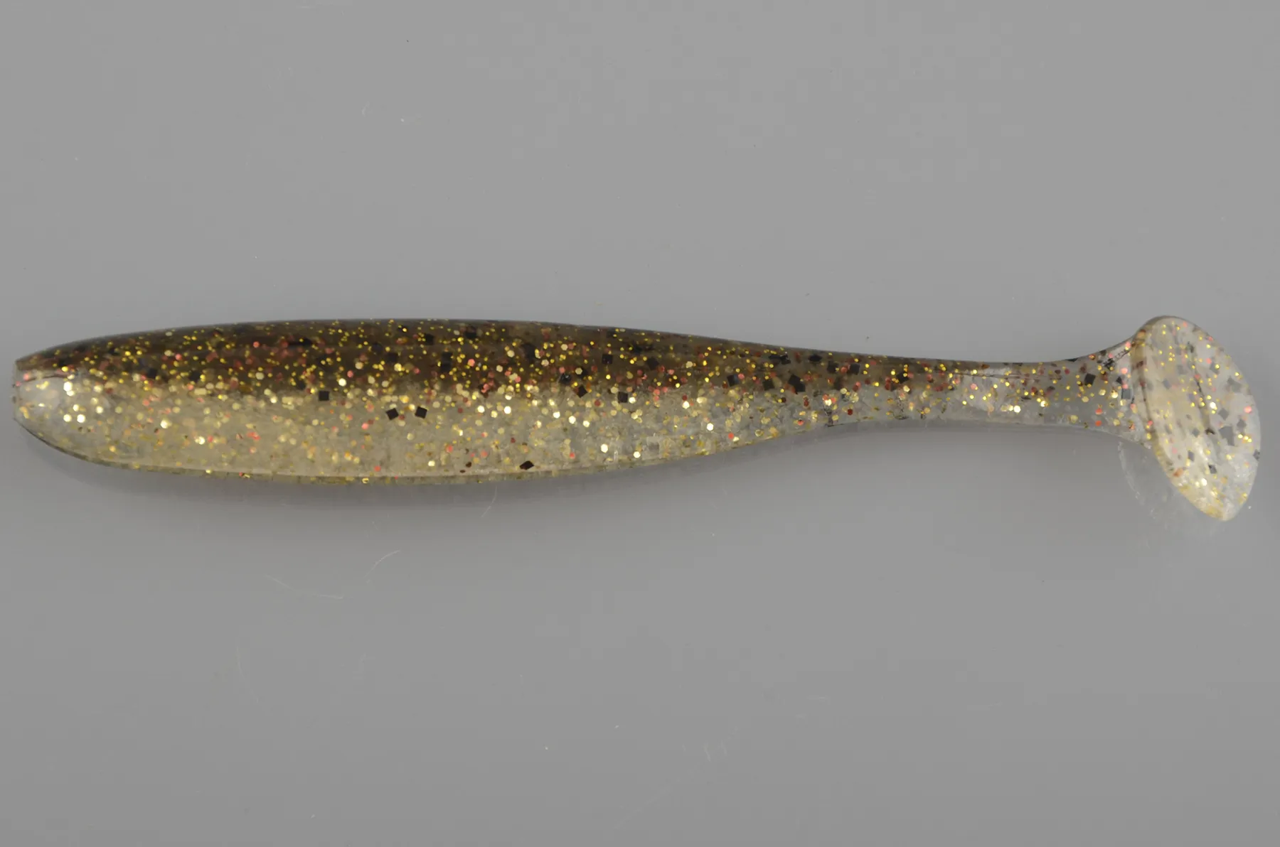 Силиконовая приманка Keitech Easy Shiner 4 inch 10см 5,3гр (7шт/уп) # 417 Gold Flash Minnow