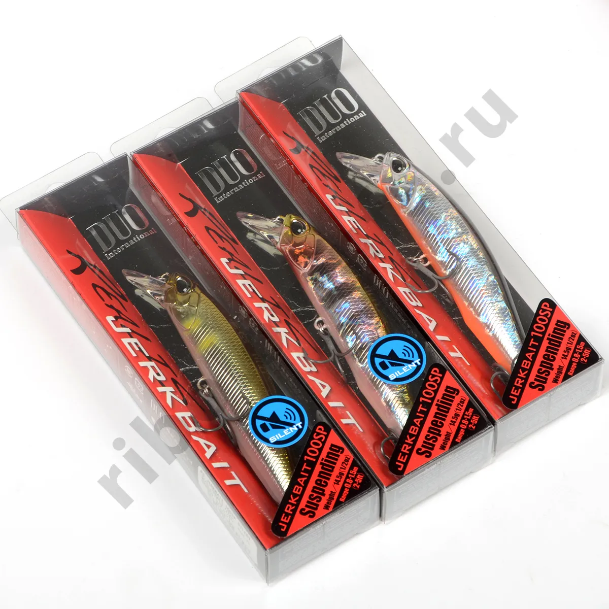 Воблер Duo Realis Jerkbait 100SP 100 мм суспенд, 14,5 гр., #ADA0498