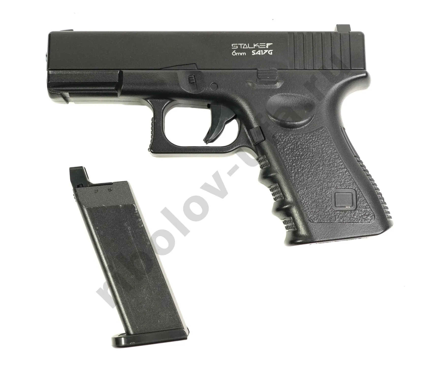 Пистолет пневм. Stalker SA17G Spring, кал 6мм, металл (Glock 17)