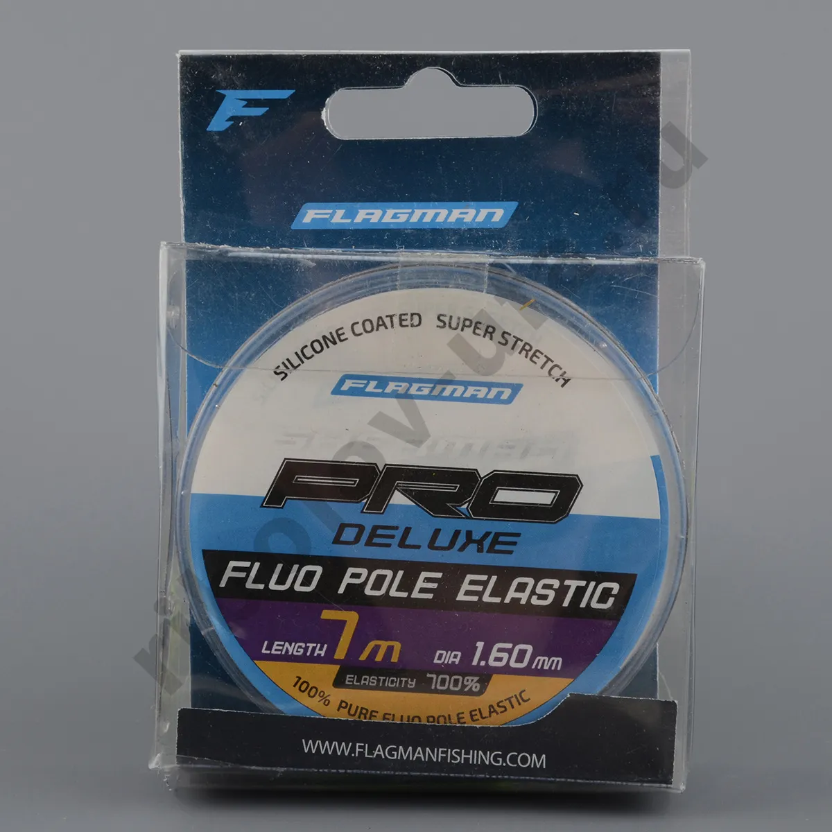 Амортизатор для штекера Flagman Deluxe Fluo Pole Elastic 7м, d-1.6мм blue