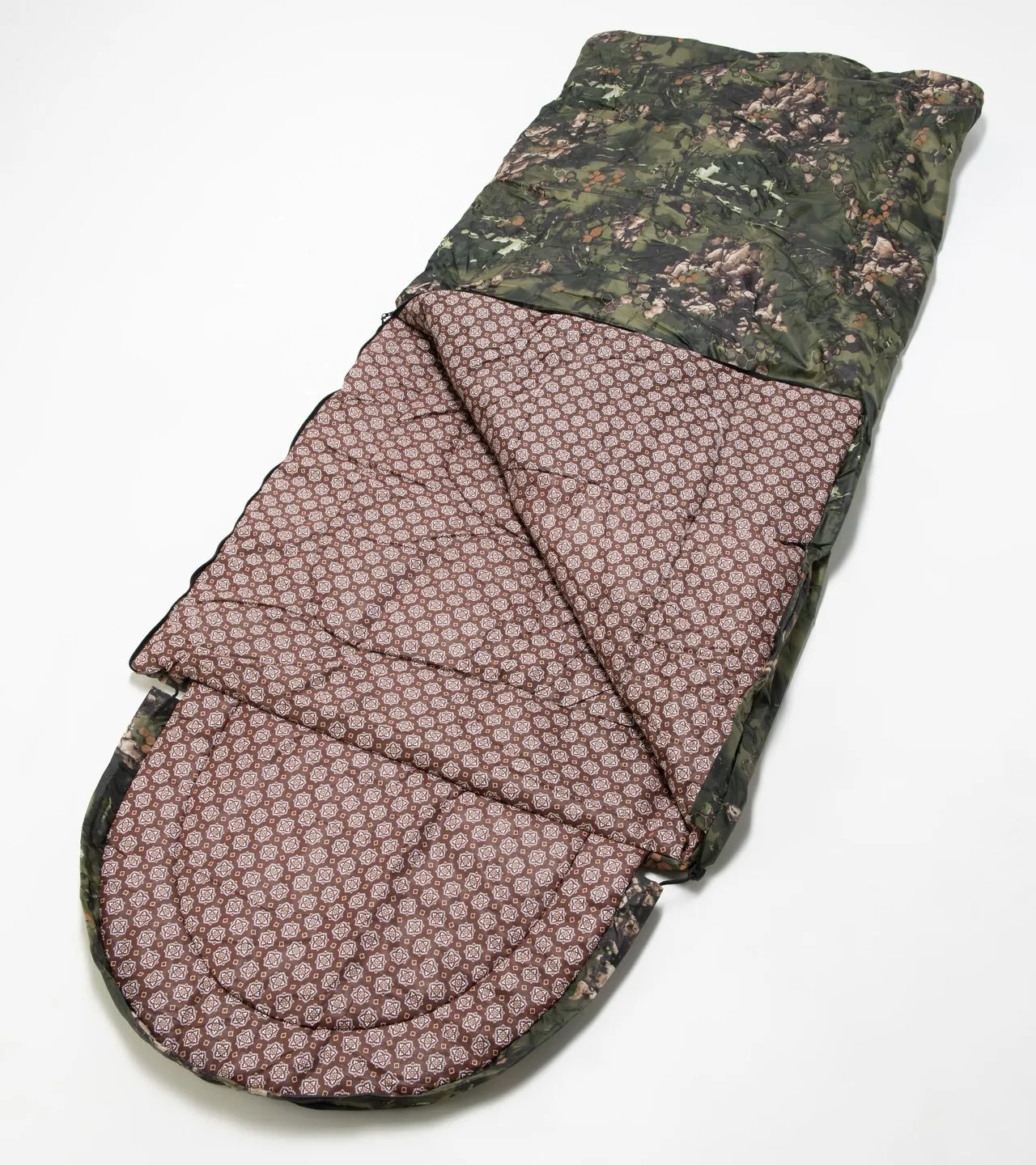 Спальник Huntsman Аляска  -15 С, 250*90см цв.Лес тк.Оксфорд