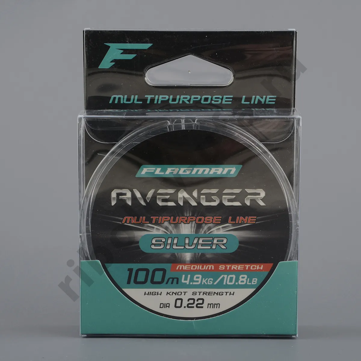 Леска Flagman Avenger Silver Line 100м, 0.22мм, 4.9кг