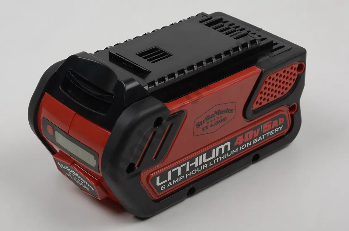 Электробур Strikemaster Lithium 40V, аккумулятор, зарядное устройство