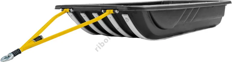 Санки-Волокуши С-6 Luxe с обвязкой и накладками (1450 х 730 х 250) ширина дна 550