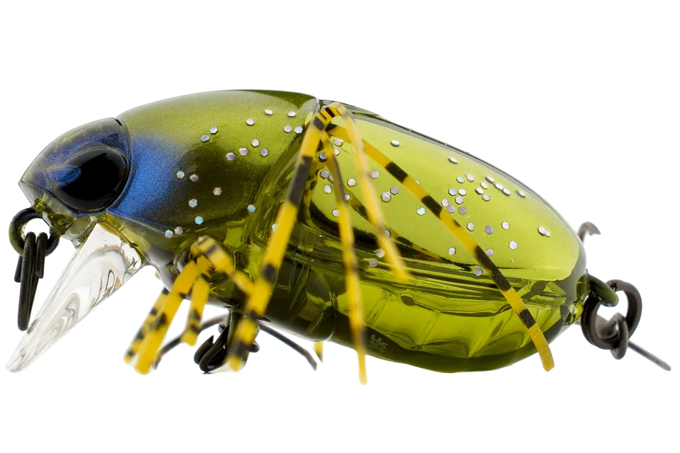 Воблер Jackall Chubby Bug 35 дл. 3.5 см, 3.7 гр., цв. hl lame kogane