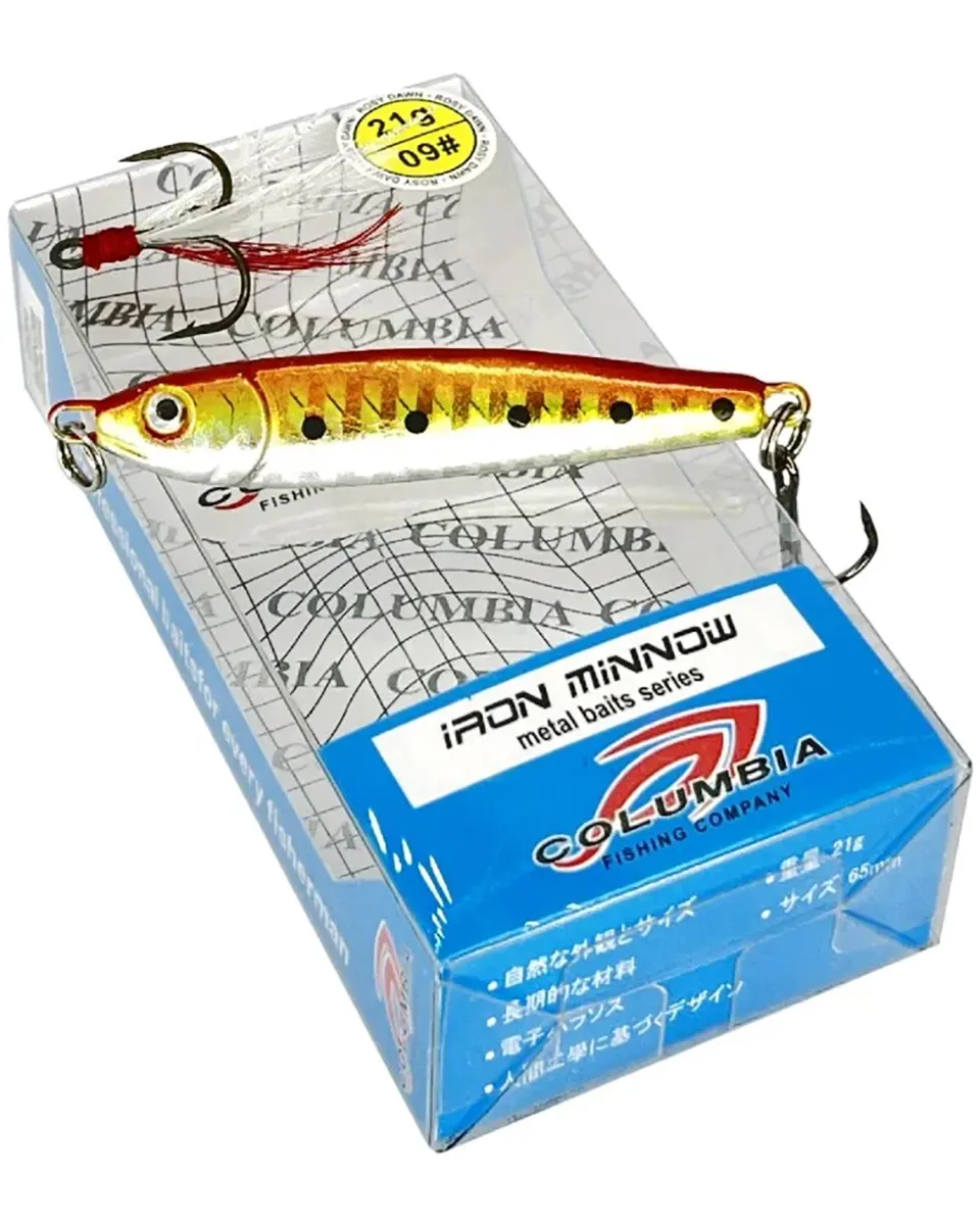 Блесна Columbia Iron Minnow 21гр цв. 10