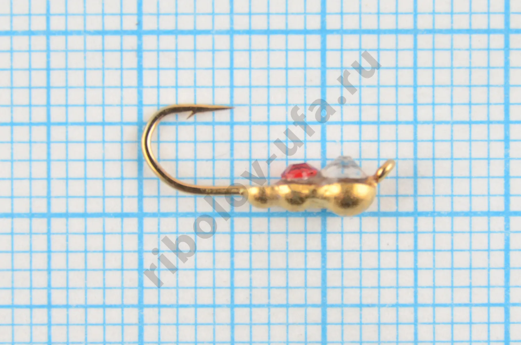 Мормышка вольфрам Bravo Fishing Муравей с ушком и Swarovski 3 мм 0,30гр Go