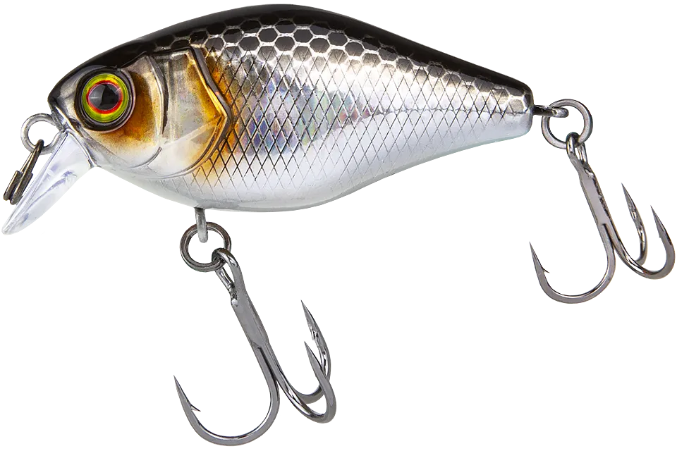 Воблер Jackall Chubby 41 дл. 4.1 см, гл. 0.6-1.0 м, 5.5 гр., floating, цв. hl silver&black