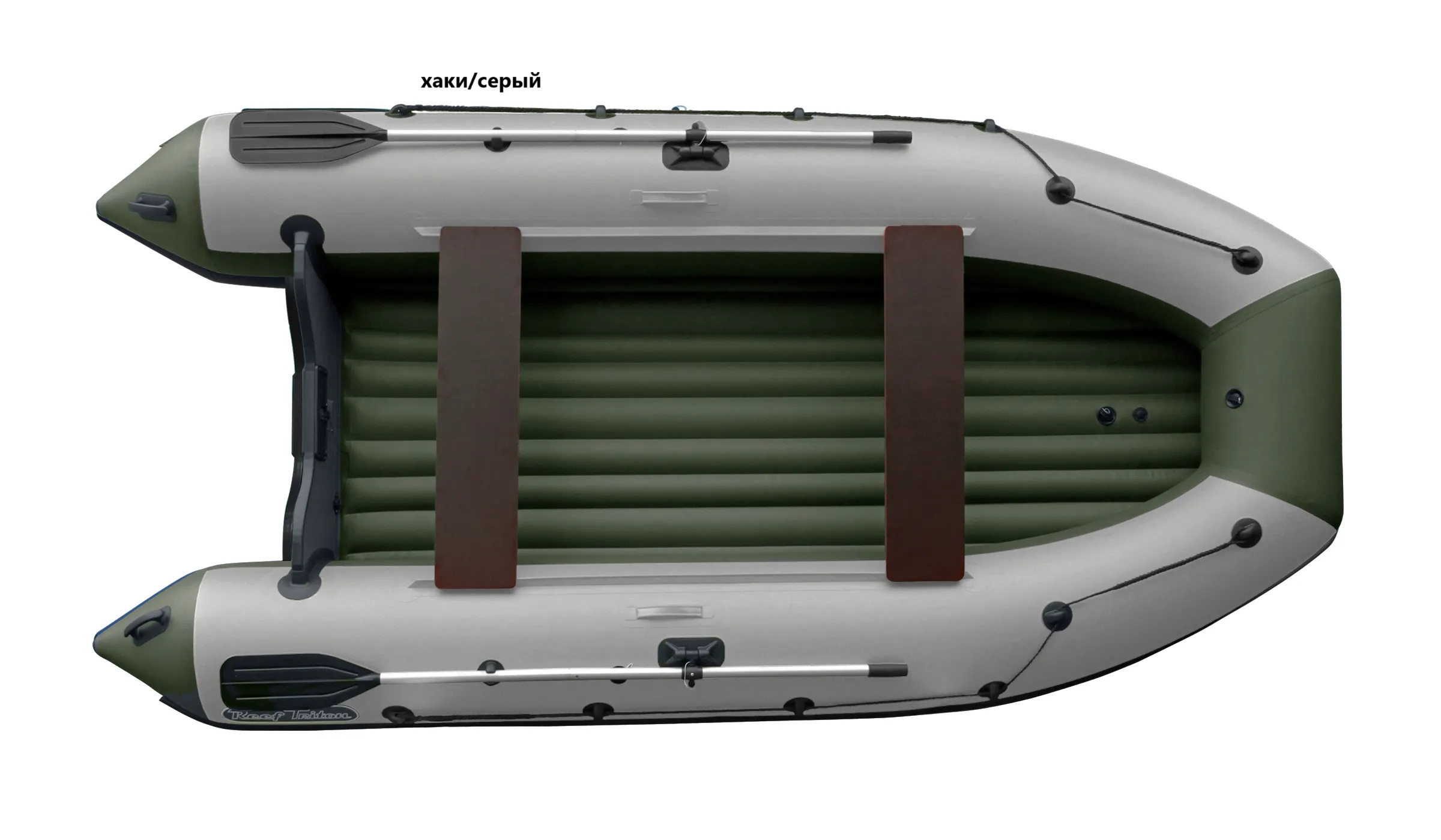 Лодка Reef 340НД т.сер-хаки