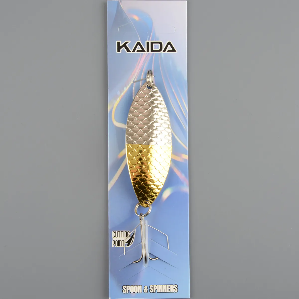 Блесна Kaida колеблющаяся А1016 21гр. цв.04 тройник незацепляйка