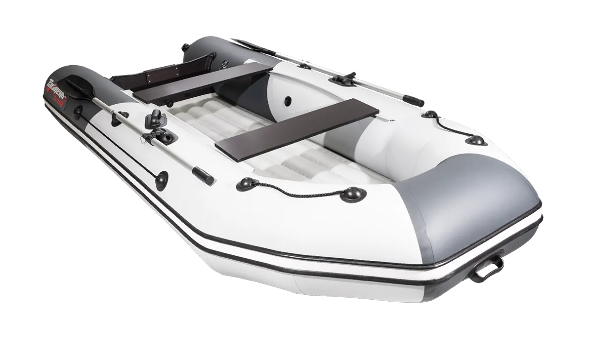 Лодка Таймень NX 3200 НДНД светло-серый/графит