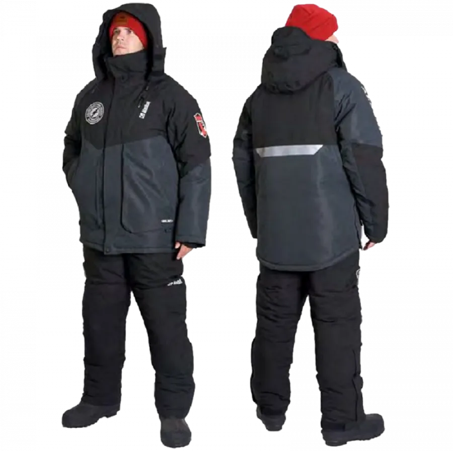 Костюм зимний Alaskan Savoonga серый/черный р. M (РР)
