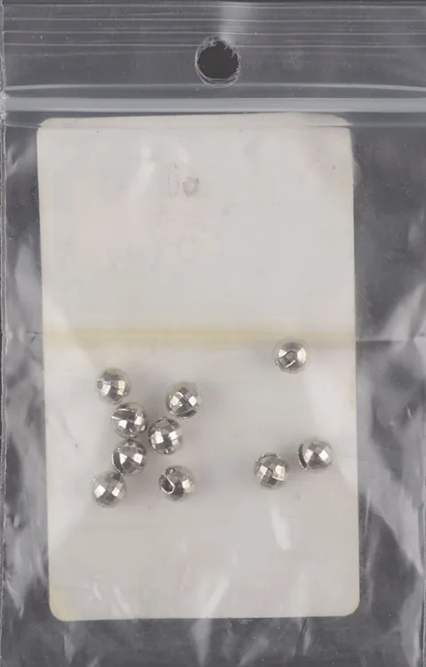 Вольфрамовые головки Fly-Fishing с вырезом граненые 2.0mm (10шт) NICKEL
