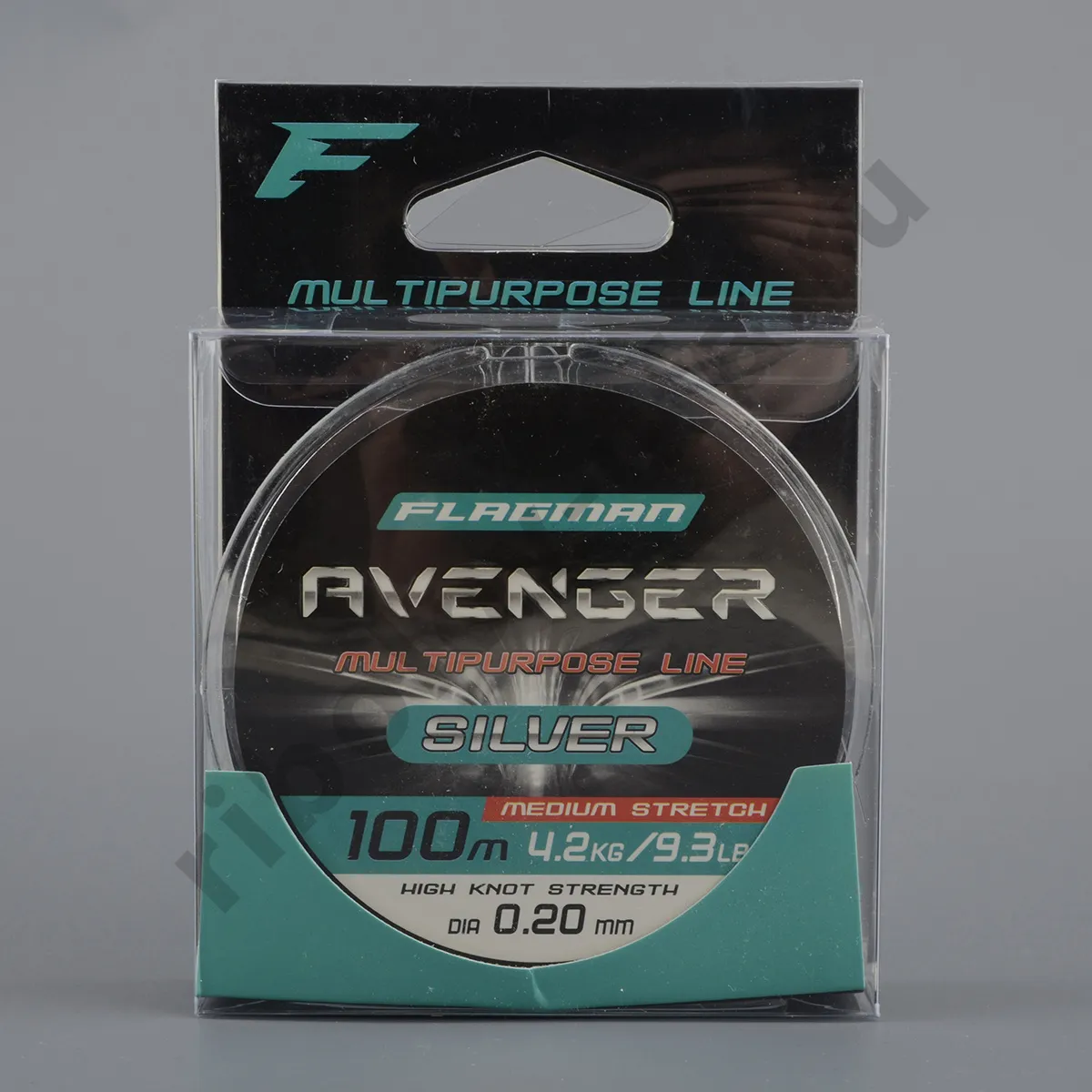 Леска Flagman Avenger Silver Line 100м, 0.20мм, 4.2кг