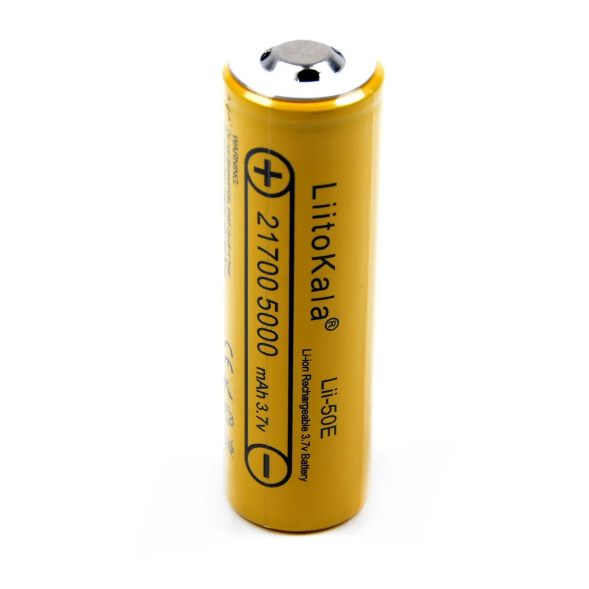 Аккумулятор LiitoKala Lii-50E-JT 21700 Без защиты 5000mAh