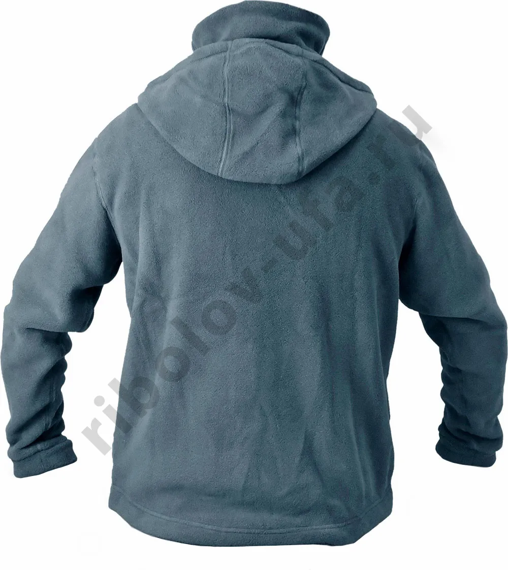Куртка Kola Salmon Polartec Classic 200 на разъемной молнии с капюшоном цв.Charcoal XS