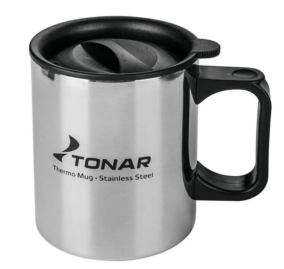 Термокружка Tonar 0,45л T.TK-047-450 (с пл. крышкой)