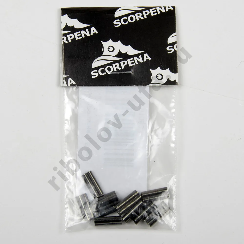 Зажим для линя двойной Scorpena 2,0мм 