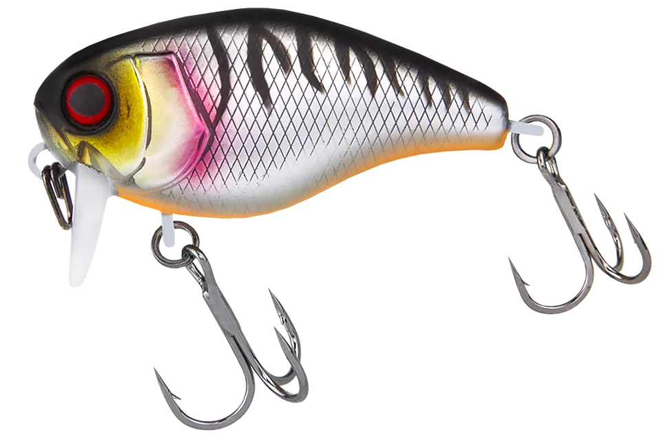 Воблер Jackall Chubby 41 SSR дл. 4.1 см, гл. 0.1-0.3 м, 5.7 гр., floating, цв. uv mat silver tiger