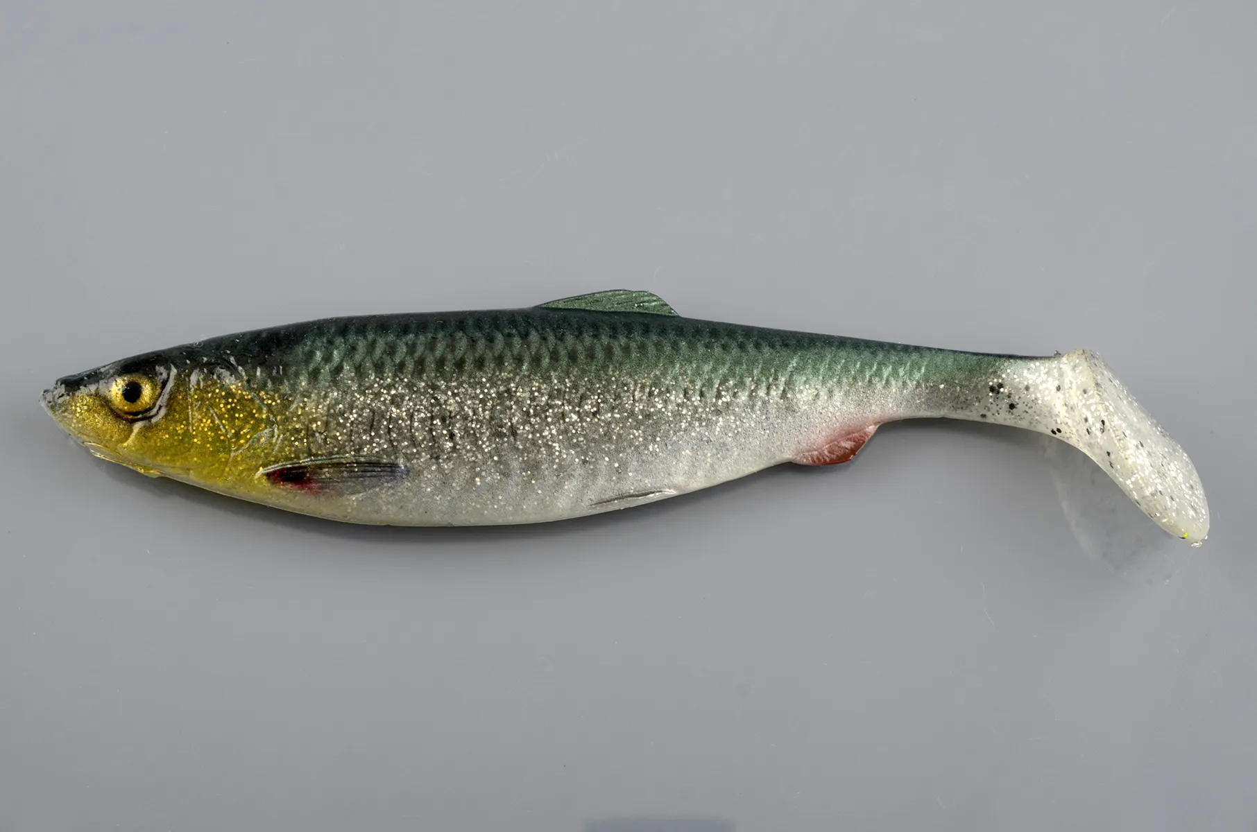 Силиконовая приманка Savage Gear 4D LB Herring Shad 19см 45g Green Silver 63646-001