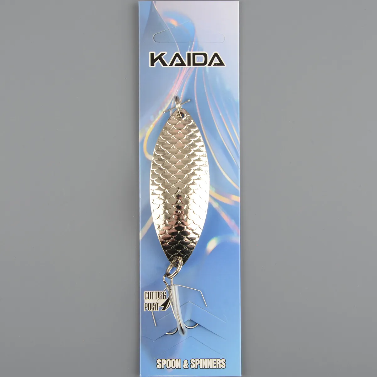 Блесна Kaida колеблющаяся А1016 21гр. цв.01 тройник незацепляйка