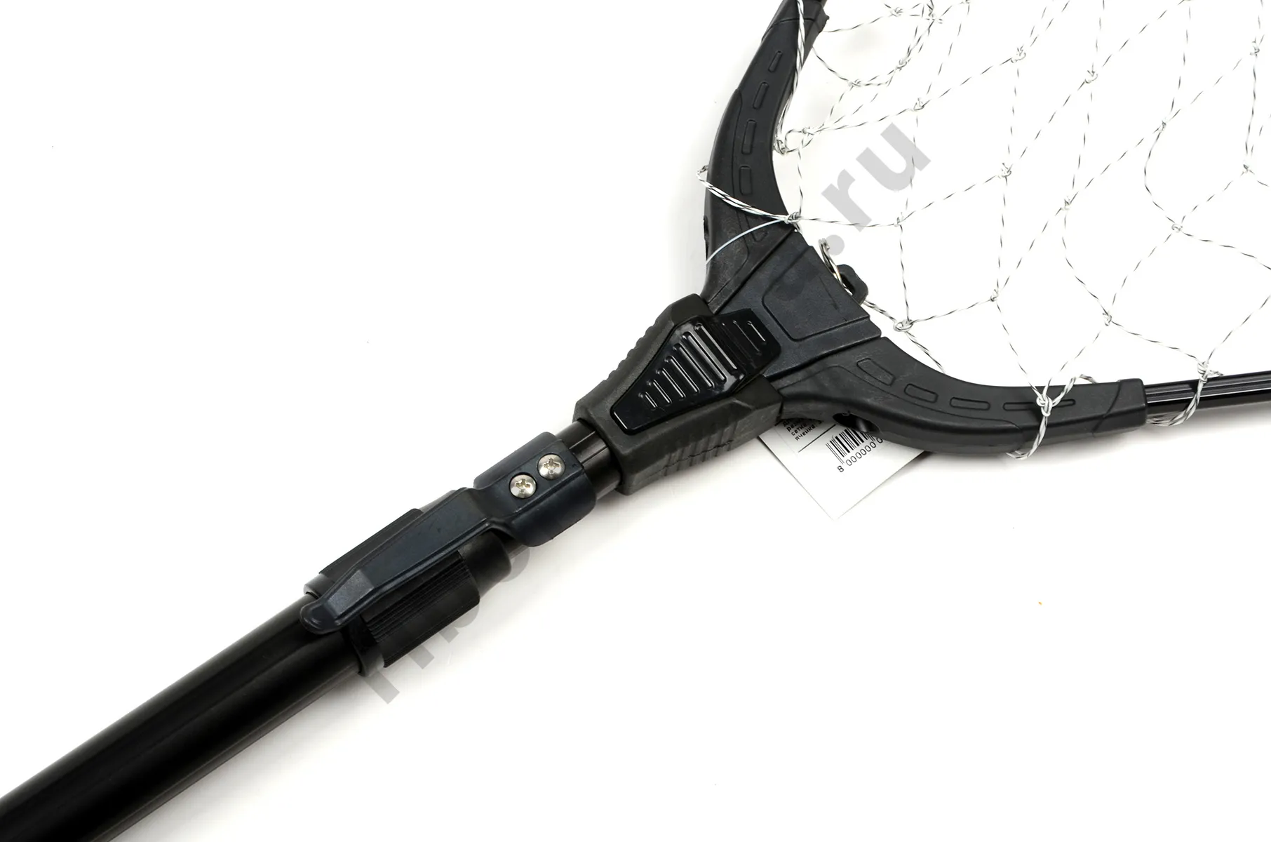 Подсачек Grfish телескоп. Delux,  2,1м, 70х70см, тен. корд, ячейка 30мм