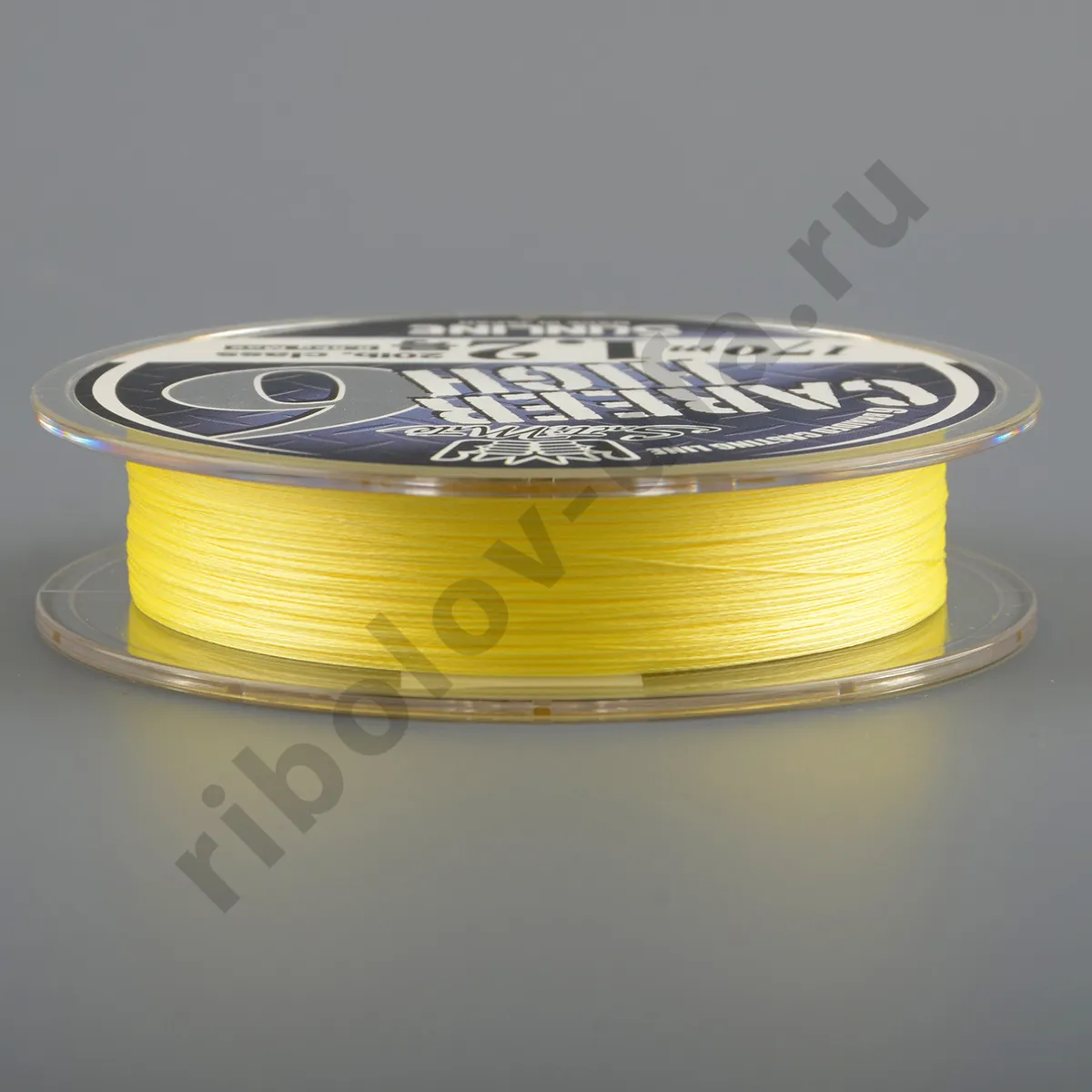 Шнур плетёный Sunline Career High 6 HG 170m Yellow #0.8 12lb