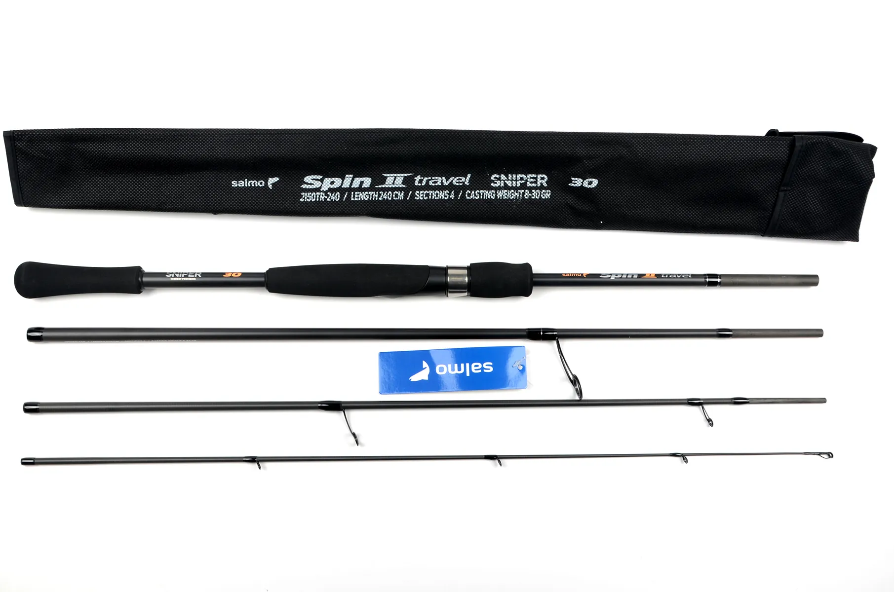 Спиннинг Salmo Sniper Spin II Travel 30  2,40м (8-30)