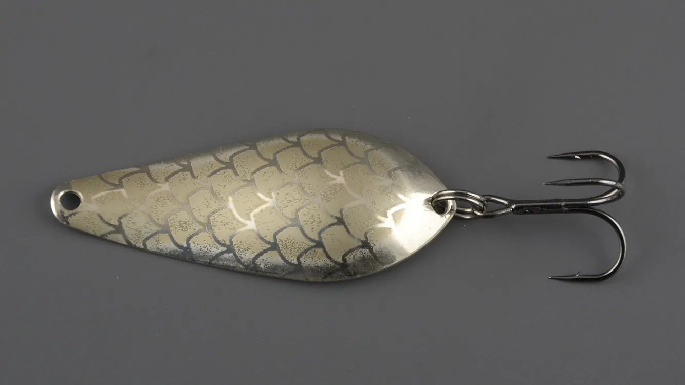 Блесна колеблющаяся Sinkers  Атом 12гр. мельхиор рис №05