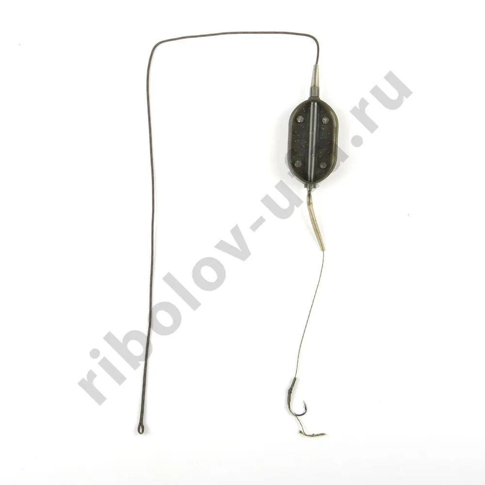 Монтаж карповый Orange #43 Boat Flat Metod Leadcore, для бойла 50гр