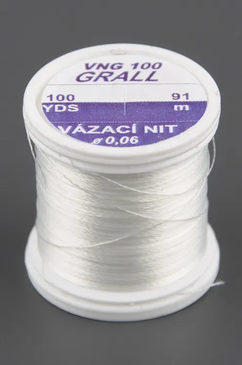 Монтажная нить Hends Grall  0,6 White 100 Yards