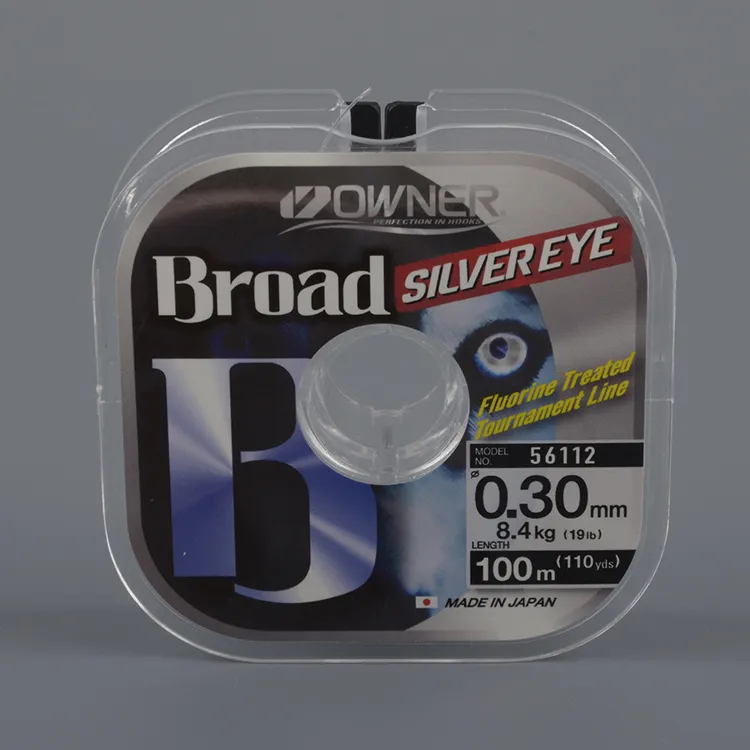 Леска Owner Broad Silver Eye 100м. (BR 0.20)