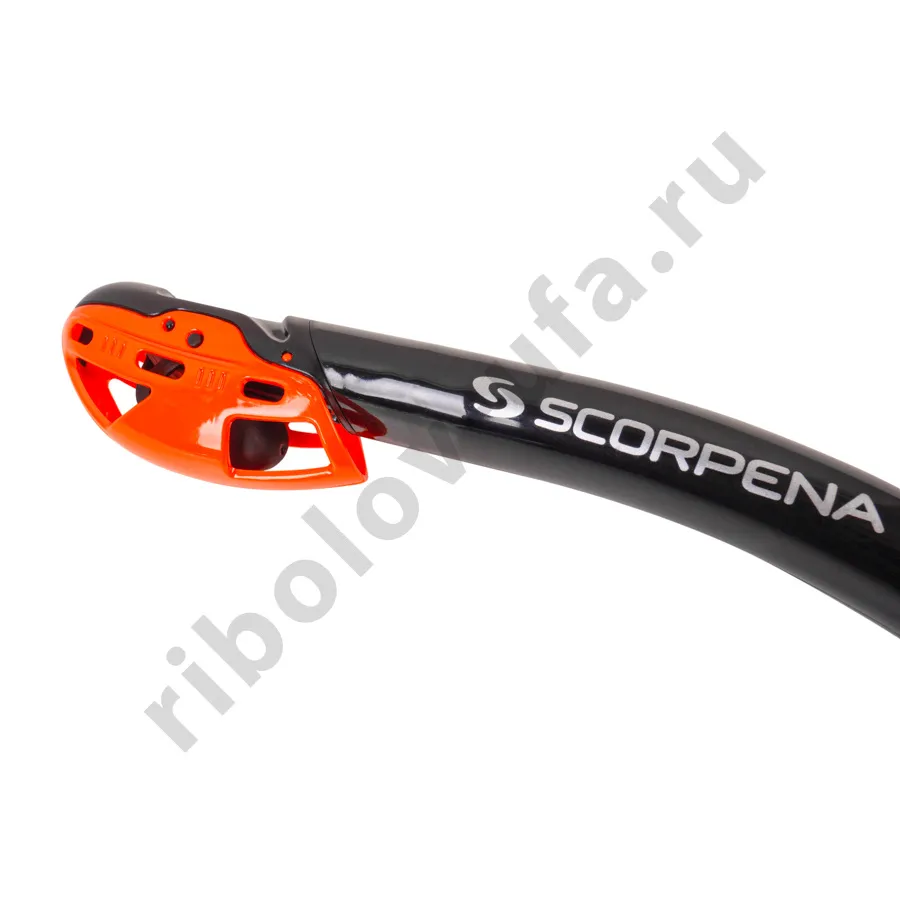 Трубка Scorpena K3 c двумя клапанами, прямая