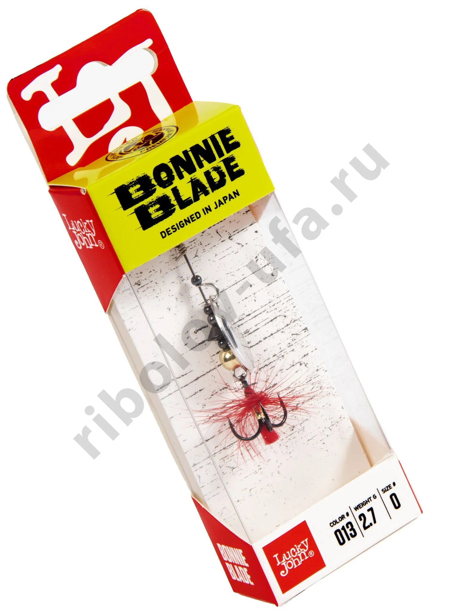Блесна вращ. Lucky John Bonnie Blade #0, 2.5гр., цв. 013