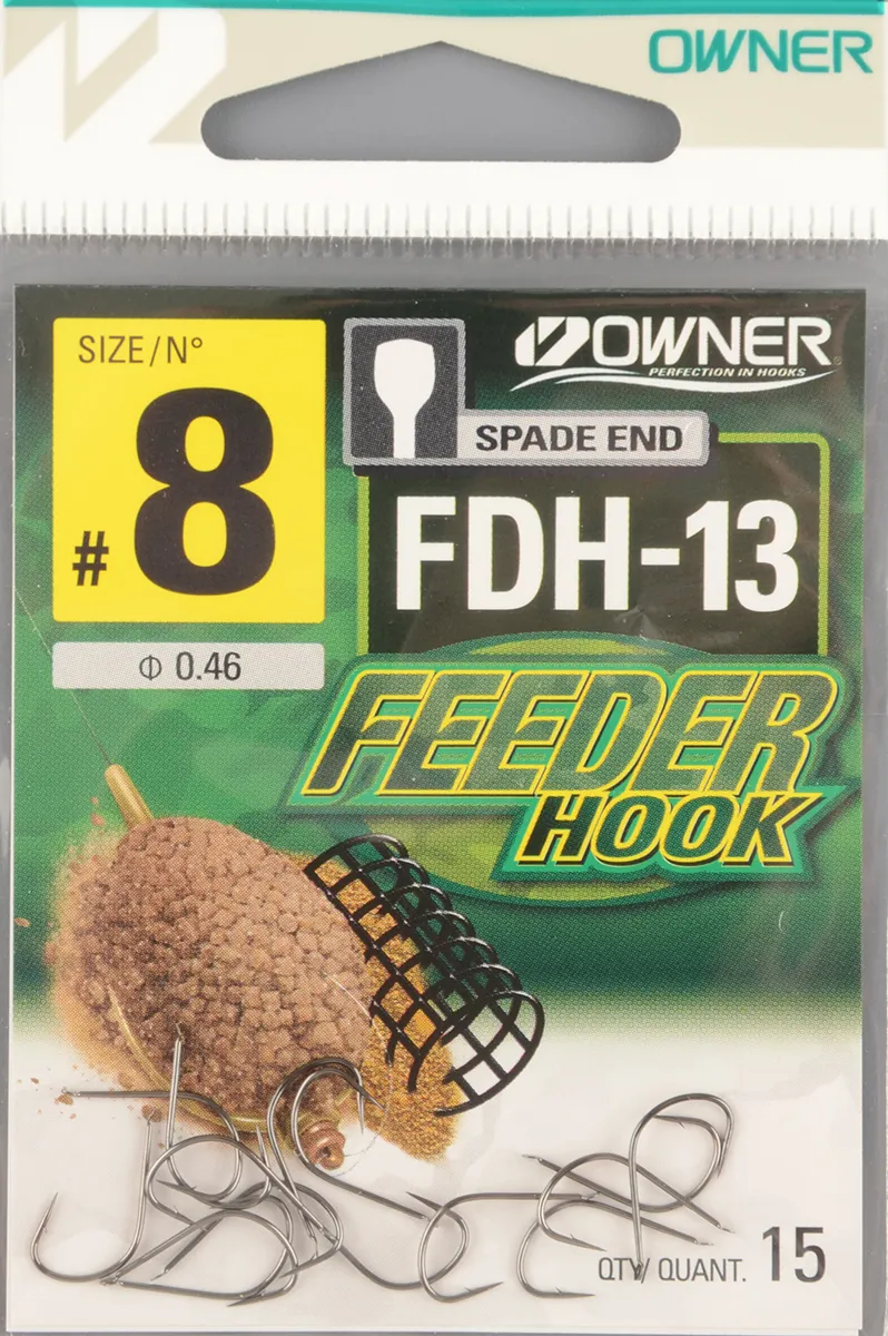 Одинарные крючки Owner 56938-08 Feeder Hook FDH-13