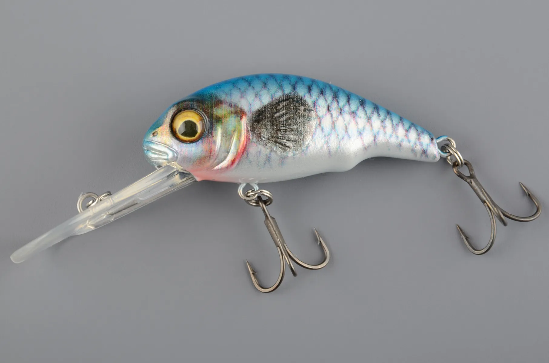 Воблер Savage Gear 3D Goby Crank 40F, 3,5гр, 1-1,4м # blue silver