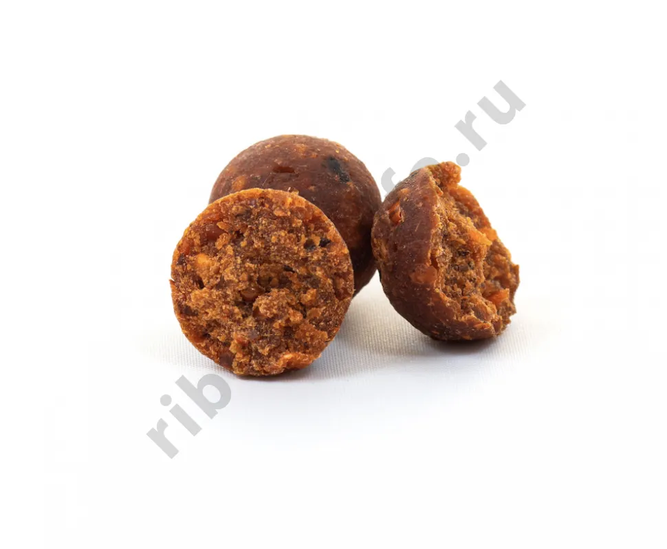 Бойлы GBS Baits Carp вареные прикормочные 20мм 1кг (пакет) Scopex Squid Кальмар Скопекс