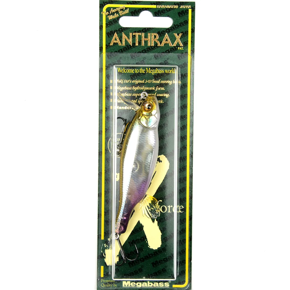 Воблер Megabass Anthrax SP-C 83F 83мм 10,6гр 0-0,3м цв. HT Ito Wakasagi 551253